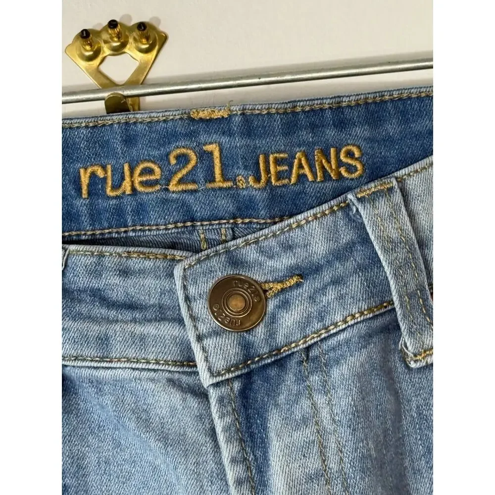 Rue21 Men's Skinny Jeans 30x32 Light Wash Ultra Flex Stretch Denim